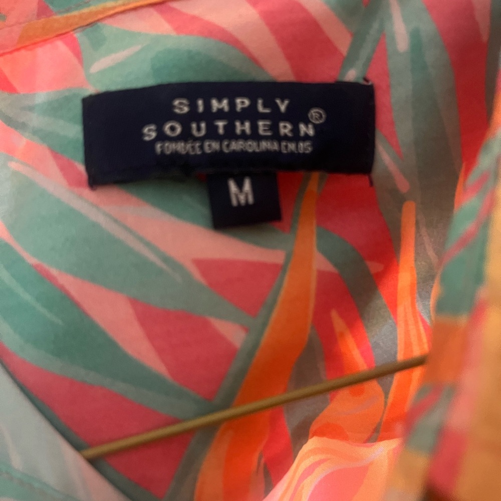 Simply Southern Button Up - Picture 2 of 3